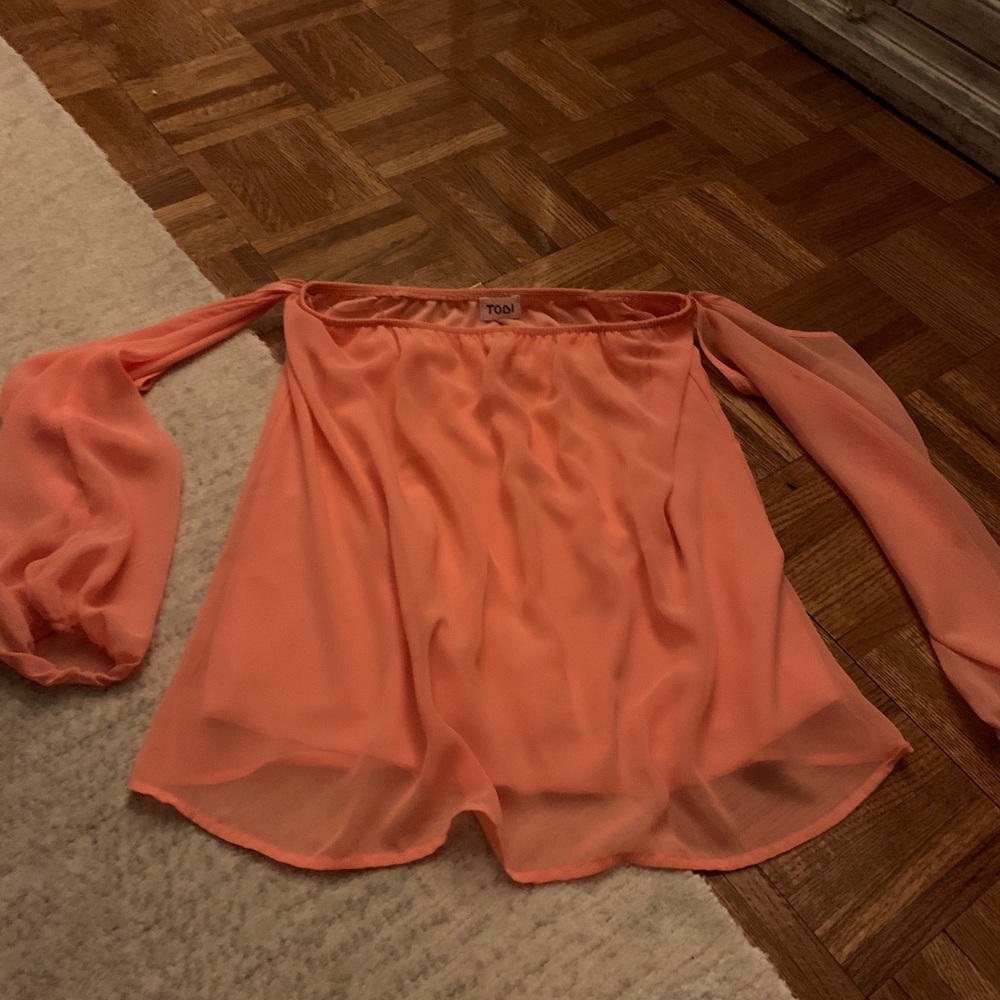 Tobi off the shoulder top